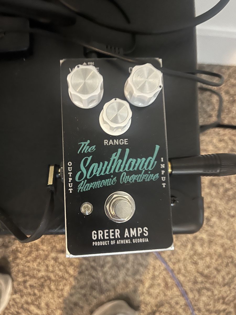 Greer Amps Southland Harmonic Overdrive Pedal - Near-new condition with original box