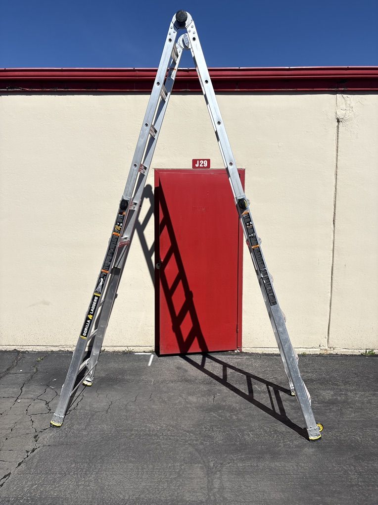 Gorilla 26 FT Multi position Aluminum Ladder