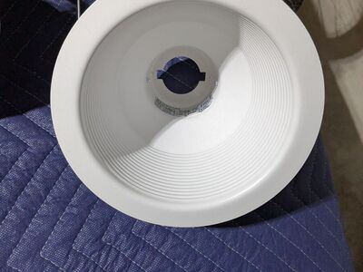 6 inch recessed light fully enclosed baffle trim
