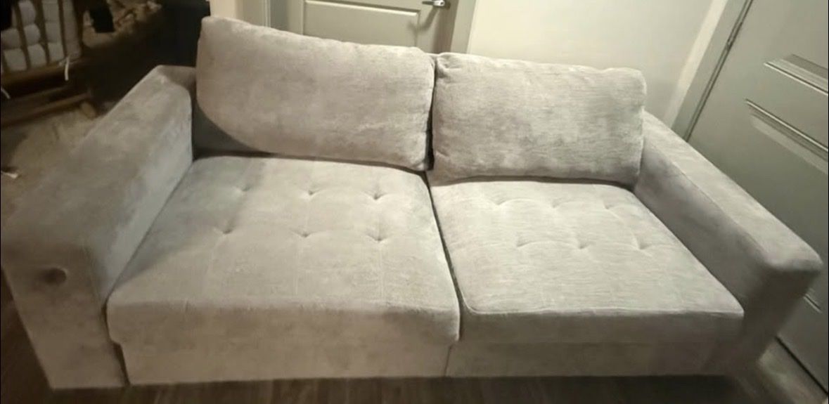 Grey sofa