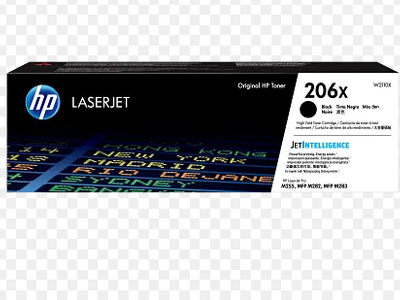 HP LaserJet Original 206X Black High-Yield Toner Cartridge W2110X - New, Sealed-Extras