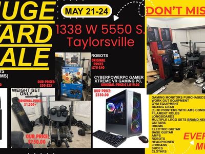 HUGE YARD SALE