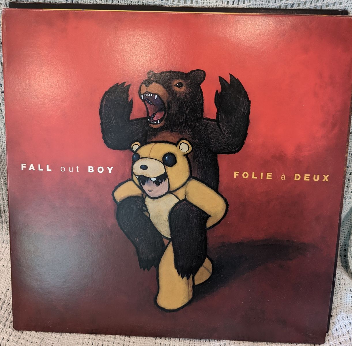 Fall out Boy Folie A Deux Vinyl Record