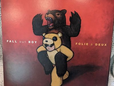 Fall out Boy Folie A Deux Vinyl Record