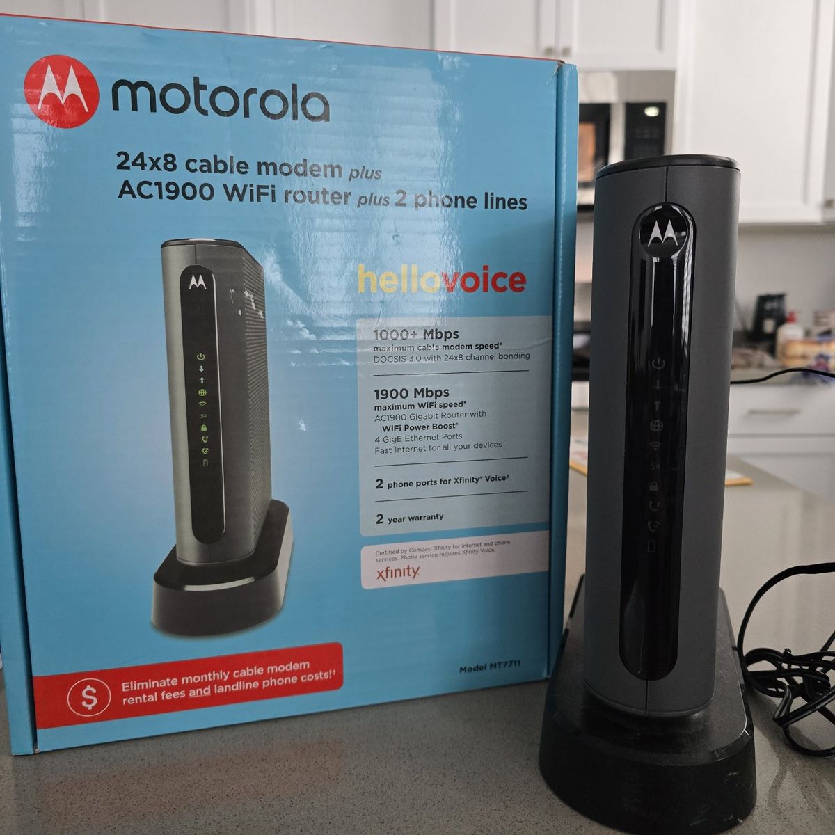 Motorola AC1900 Modem/Router Combo