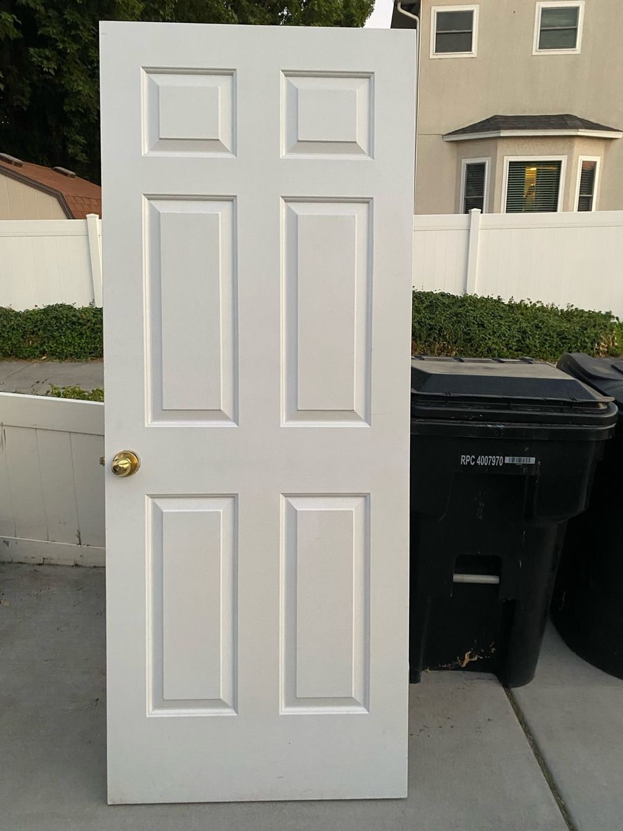 Interior Door Six Panel 32x80 RH Swing