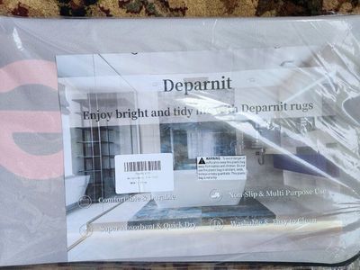 Deparnit Comfortable & Durable Non-Slip & Absorbent Area Rug