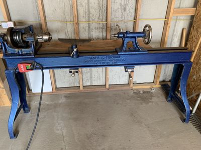 42” wood lathe