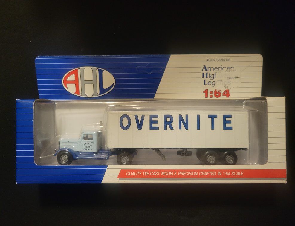 AHL Peterbilt 260 Truck and Trailer Semi Overnite