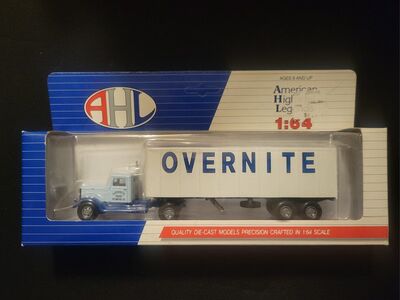 AHL Peterbilt 260 Truck and Trailer Semi Overnite