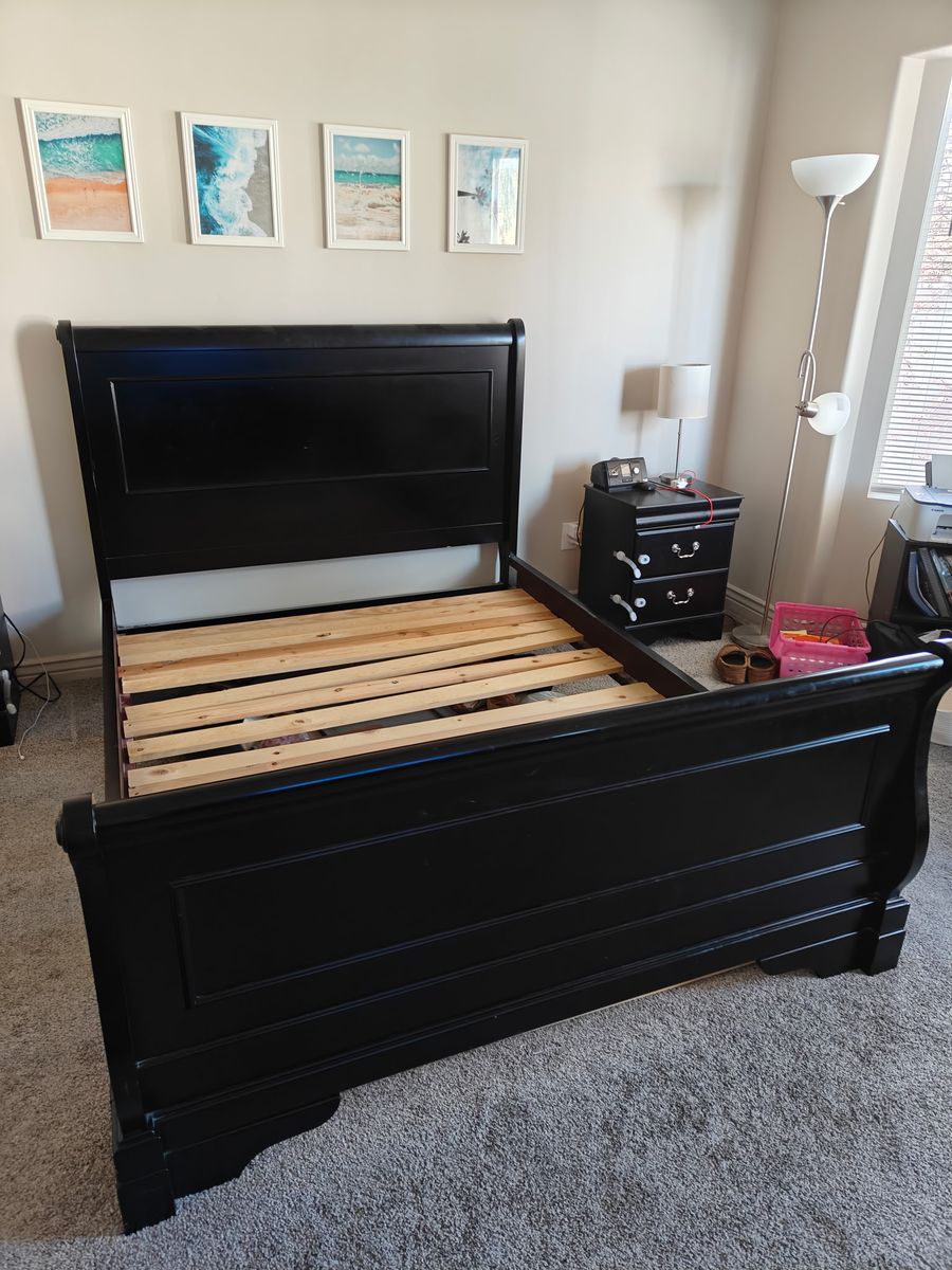 Queen bed frame
