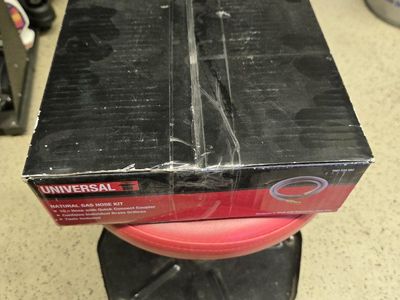 Universal Natural Gas Hose Kit for Gas Grill - 10ft Hose with Quick Connect Coupler grill