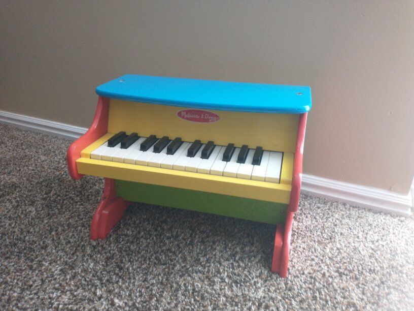 Melissa & Doug "Learn-to-Play" Toy Piano for Kids