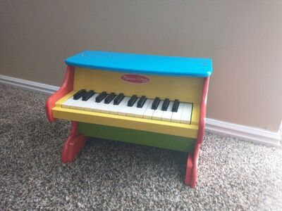 Melissa & Doug "Learn-to-Play" Toy Piano for Kids