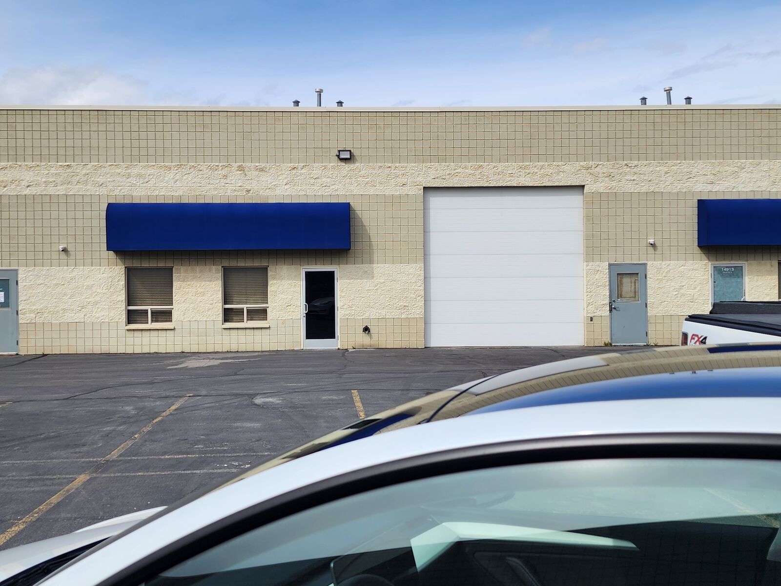Warehouse with office at Point of the Mountain in Bluffdale