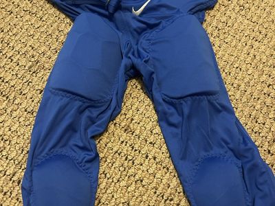 Youth Large Nike Dri-FIT Football Integrated Padded Practice Pants Royal Blue