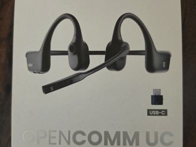 like new shokz bone conducting headset microphone
