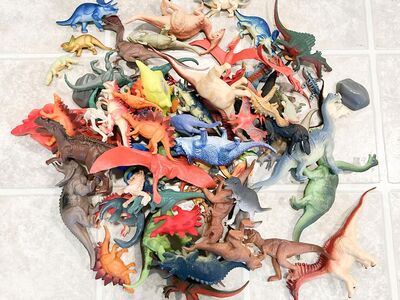 Mini Dinosaur Toy lot of 70
