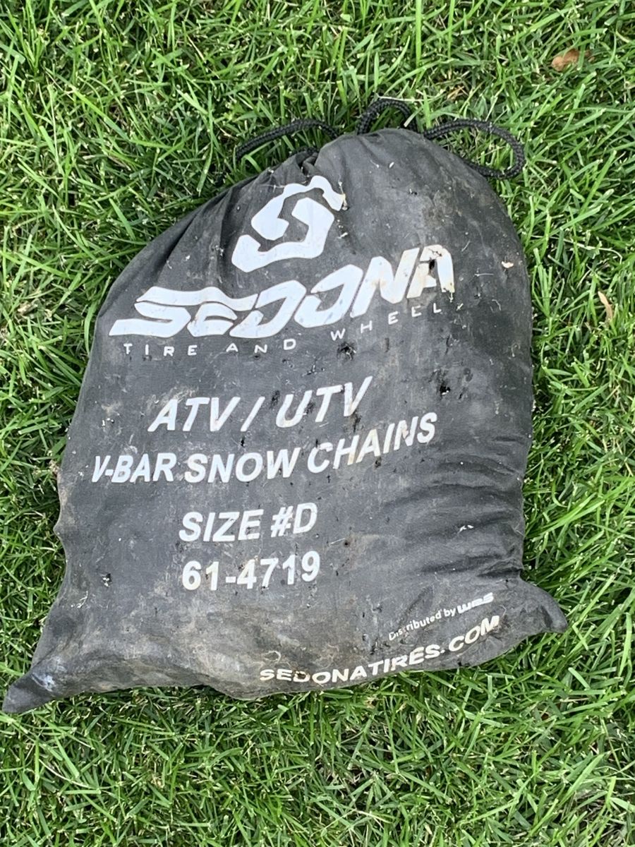 Sedona ATV / UTV V-Bar Snow Chains, Size D (Part No. 61-4719)