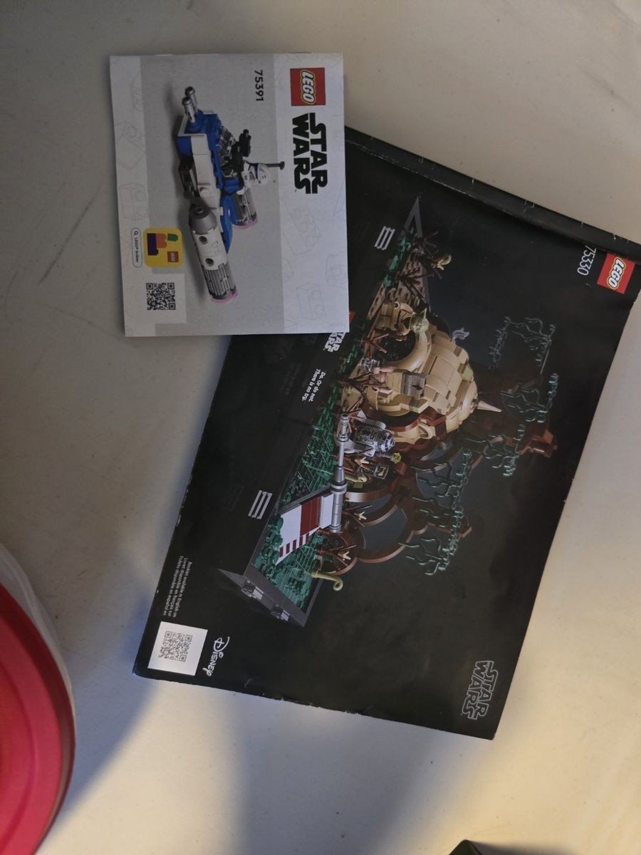 LEGO Star Wars 75330 and 75391 and 76421 set