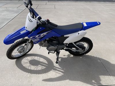 2018 Yamaha TTR 110 w/Ripper Snowbike Kit