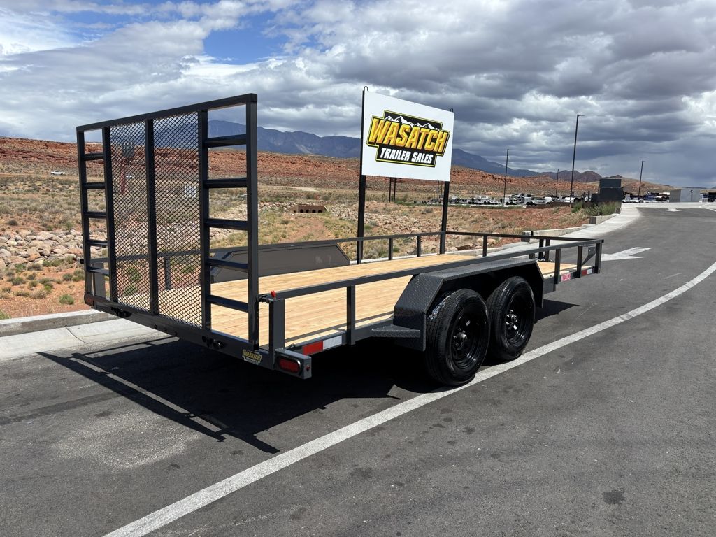 2026 7 Sons Charcoal Grey 7X16 Quality Tandem Util