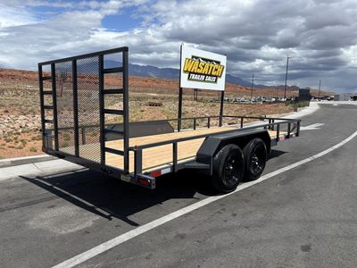 2026 7 Sons Charcoal Grey 7X16 Quality Tandem Util