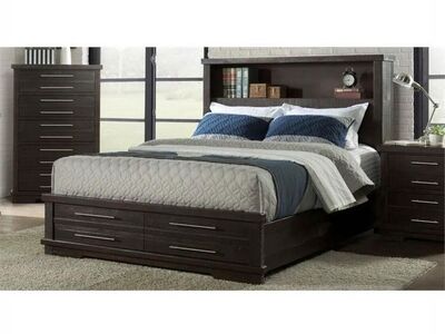 King size bedframe/headboard