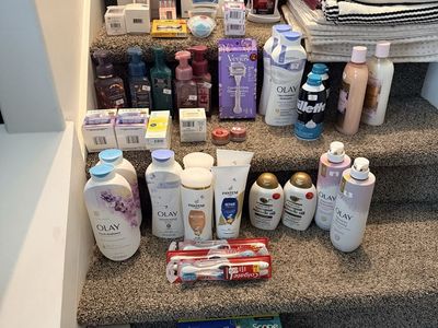 Brand new unopened hygiene and beauty supplies bod