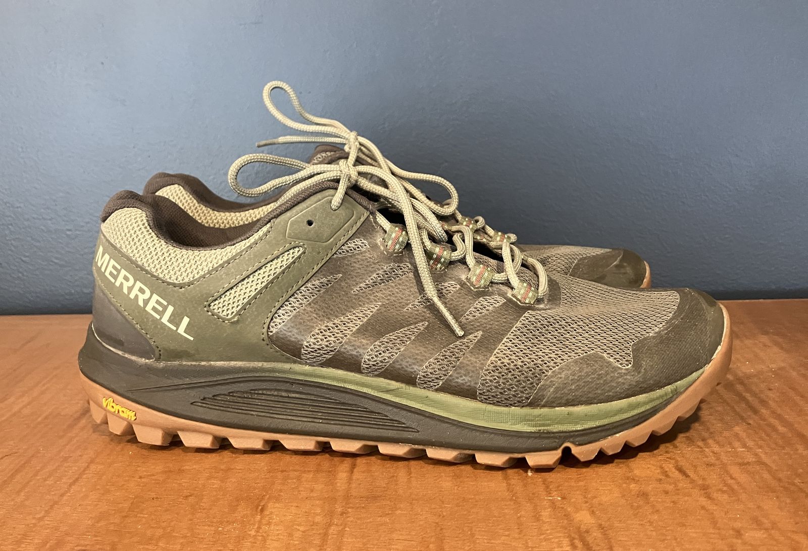 Merrell hiking shoes. Men's sz 10. Gore-Tex membrane w/rugged vibram sole. Excellent condition