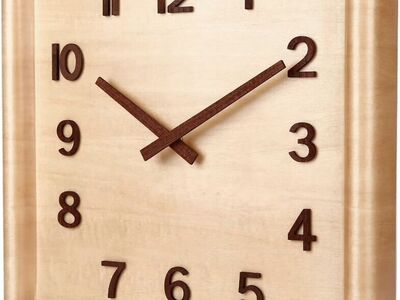 Wooden Wall Clock