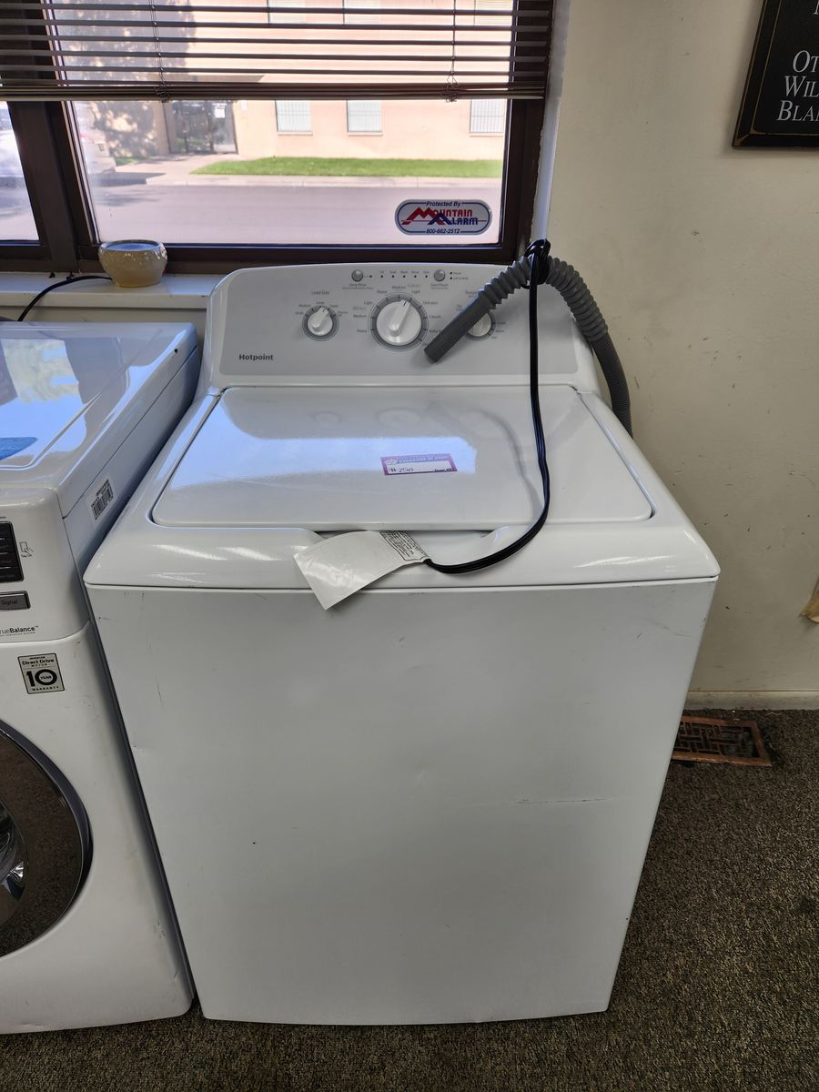 Hotpoint Top Load Washer White Electric