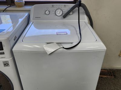 Hotpoint Top Load Washer White Electric