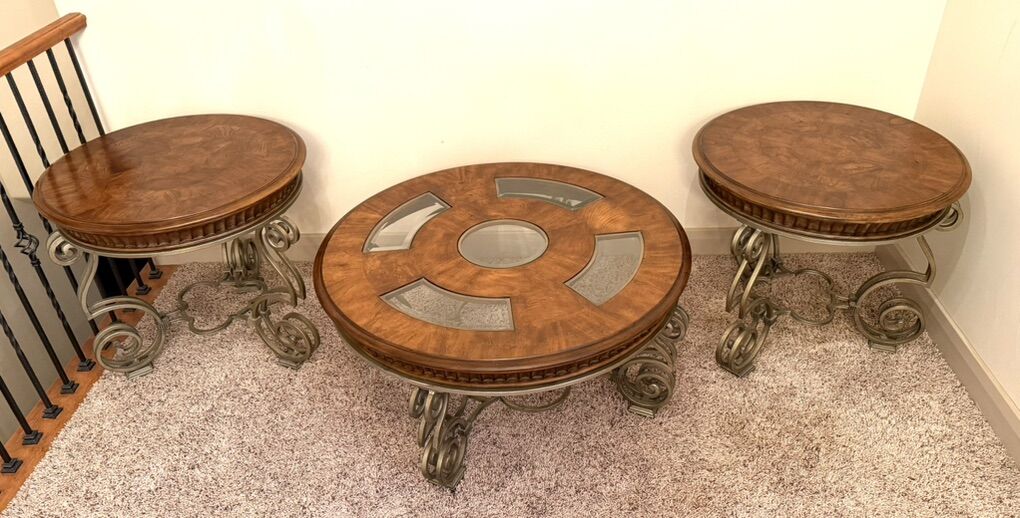 Coffee Table & Two (2) End Tables (3-piece set)