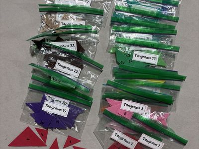 Tangrams for a classroom
