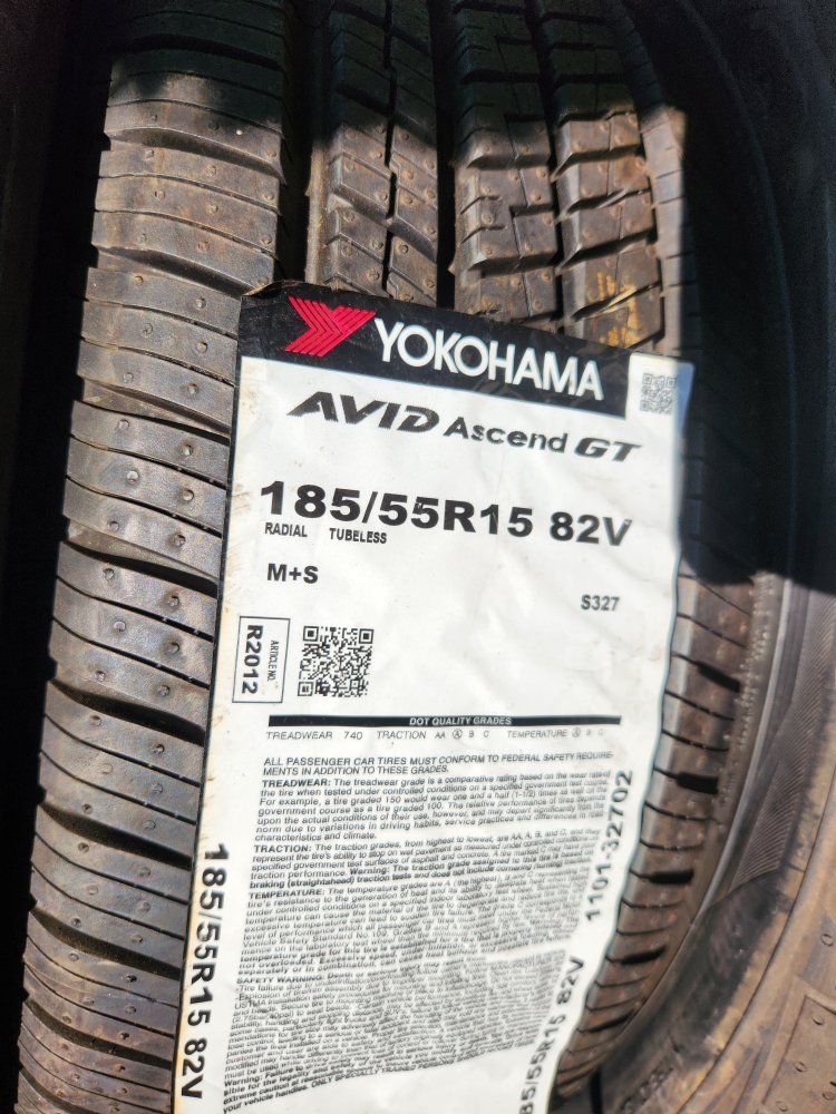 185/55r15 yokahama avid ascend gt