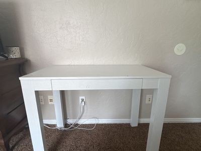 Free white desk