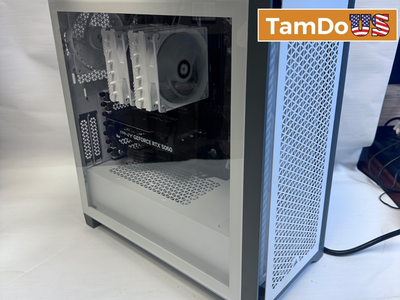 Custom Gaming Desktop, Ryzen 5 7600X, 32GB DDR5, 1TB, RTX 5060 8GB, Corsair Case