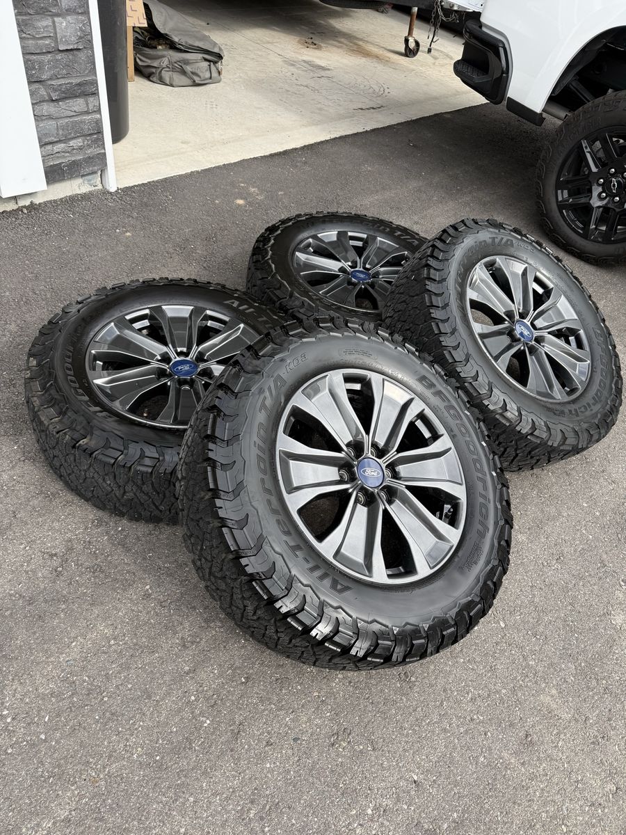 BFGoodrich All-Terrain KO3 Tires & OEM Ford Wheels