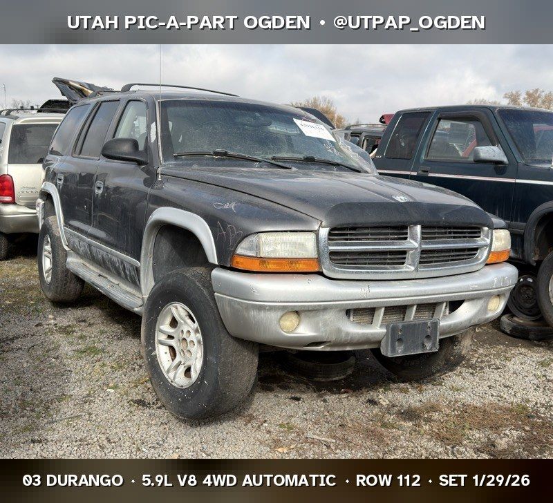 2003 Dodge Durango Parts - UTPAP Ogden