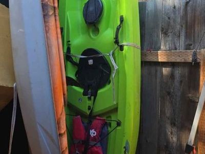 Lifetime and pelican kayak