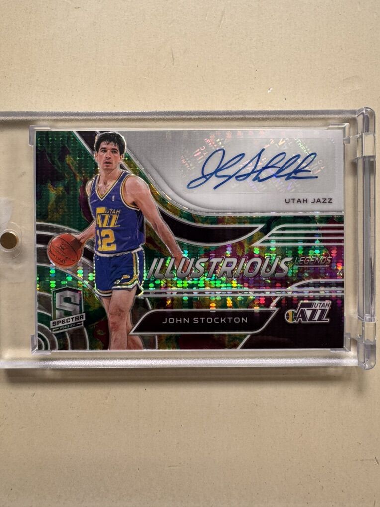 2020 Spectra John Stockton Illustrious Auto /35