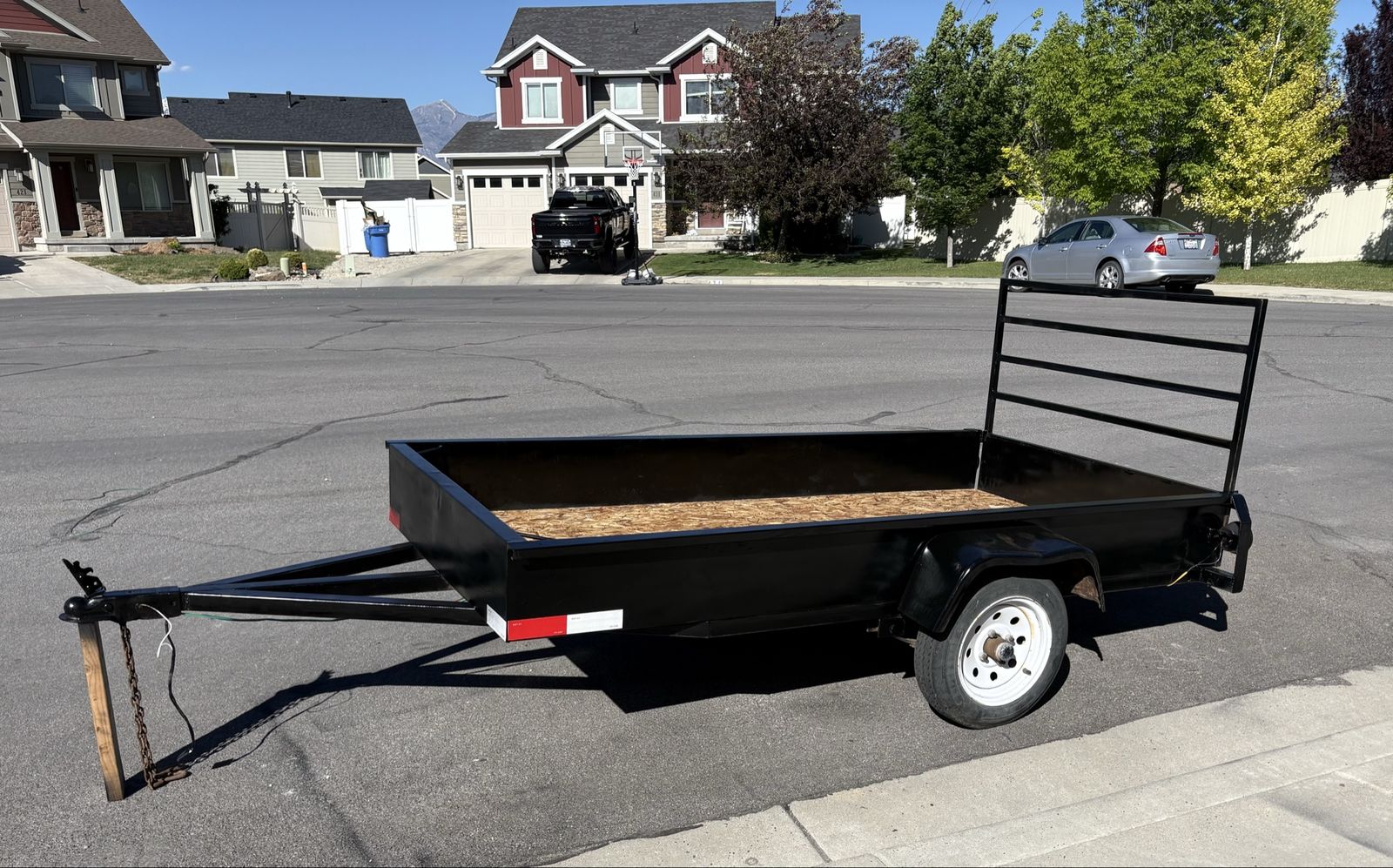 4x8 trailer with gate