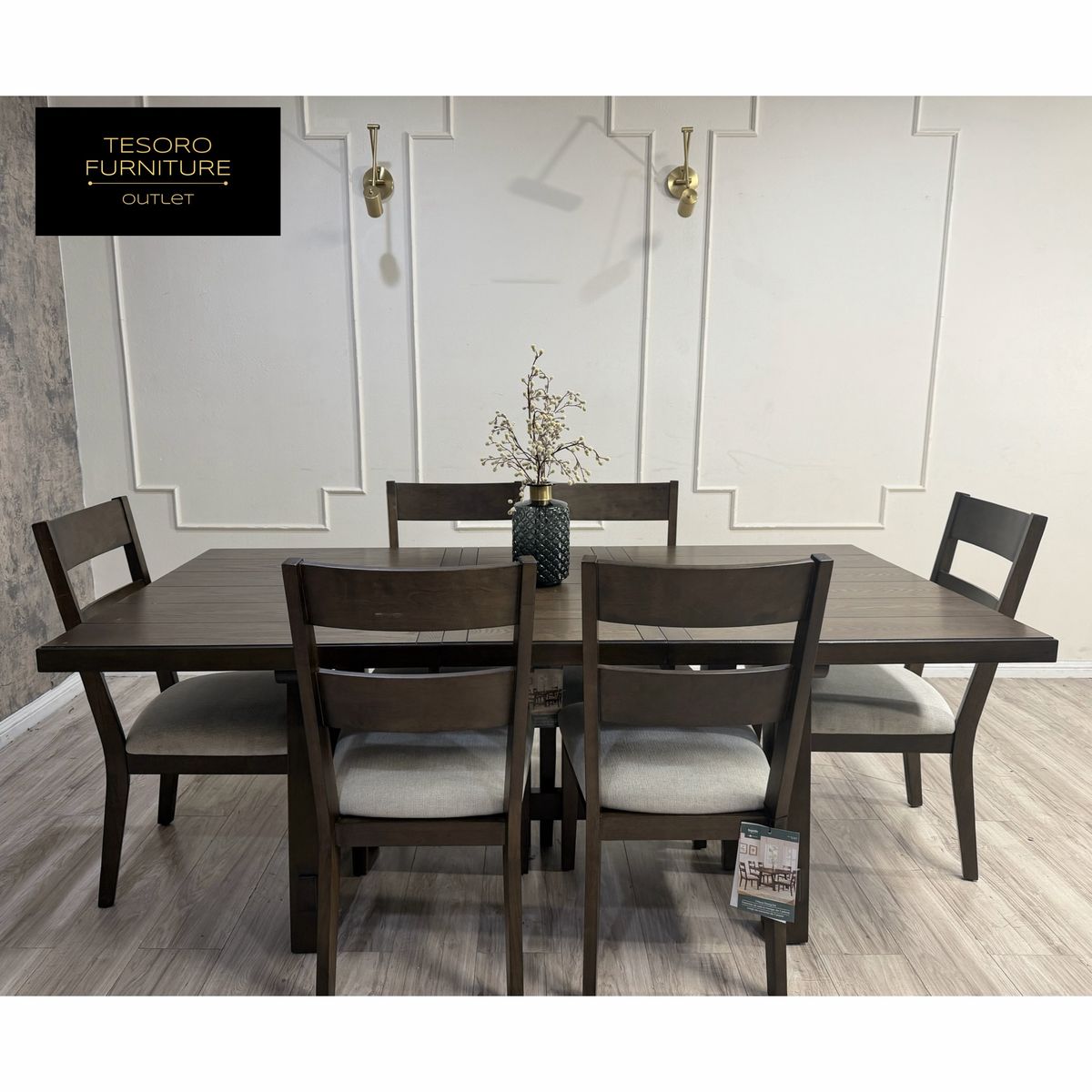 NEW BRINLEY DINING SET WE OFFER DELIVERY
