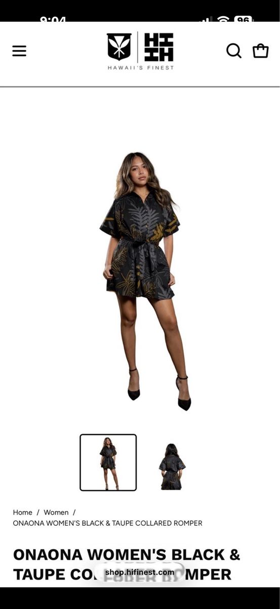NEW with tags Hawaii’s finest romper