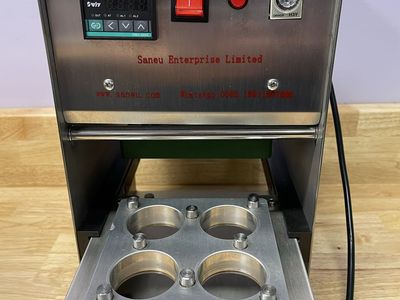 Coffee pod sealing machine