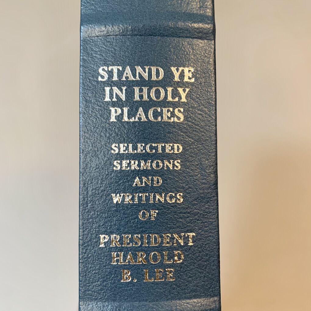 Church Employee Christmas Gift Book Harold B. Lee