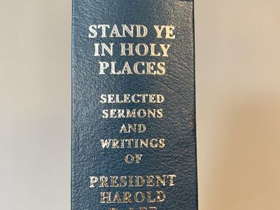 Church Employee Christmas Gift Book Harold B. Lee