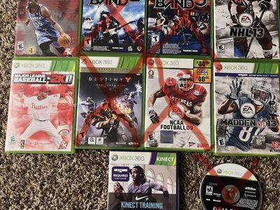 Xbox 360 Video Game Lot