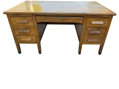 Solid Wood Desk - Antique